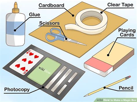 Uncurl your inner fingers to make the card disappear. 3 Ways to Make a Magic Box - wikiHow
