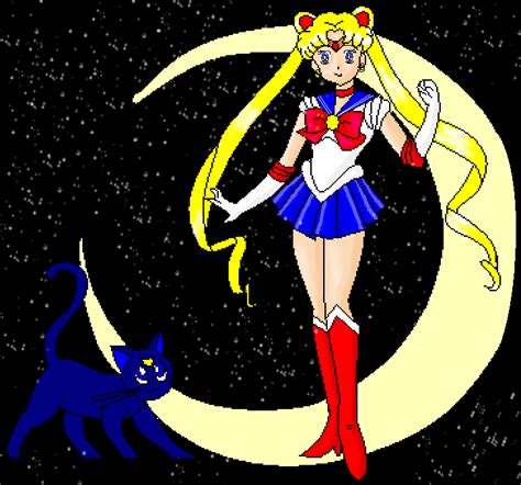 Sailor Moon Luna Wallpaper Wallpapersafari