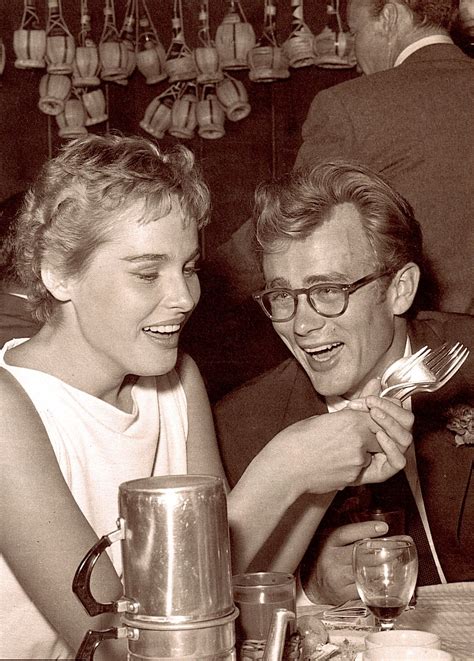 Ursula Andress And Boyfriend James Dean 1955 From Gente Mese Hollywood
