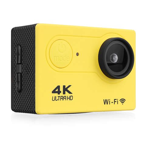 4k Action Camera Wifi Sports Camera Ultra Hd 30m 170 Wide Angle