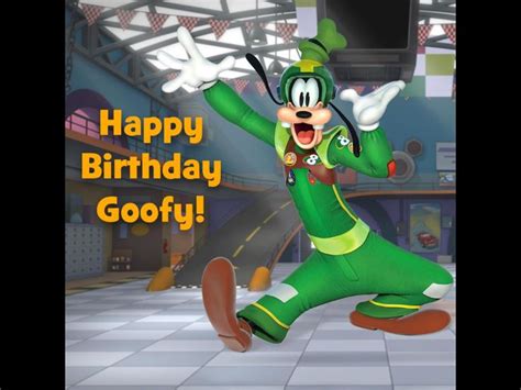 🎂happy Birthday Goofy🎉 Goofy Disney Fun Facts Goofy