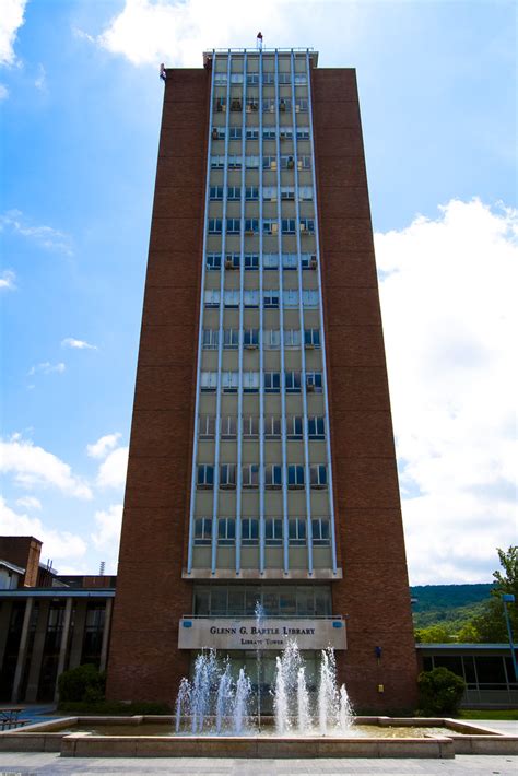 Glenn G Bartle Library Tower Binghamton University Flickr