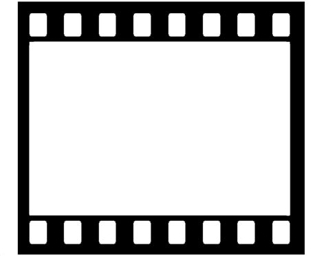 Blank Film Strip Template ClipArt Best