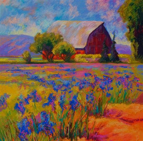 14 Awesome Farming Pastel Paintings Free And Premium