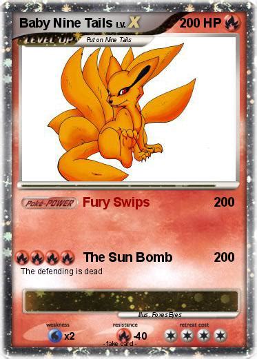 Pokémon Baby Nine Tails Fury Swips My Pokemon Card
