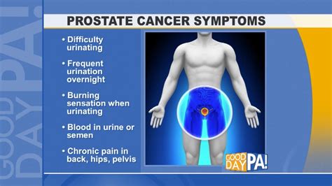 Warning Signs Symptoms Of Prostate Cancer