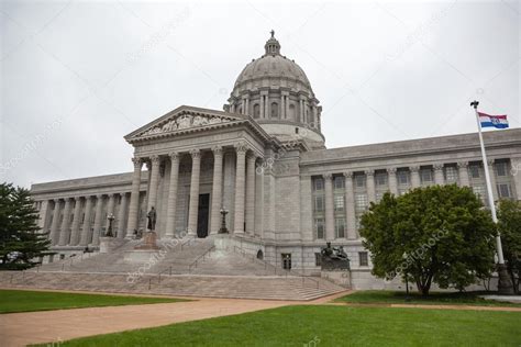 Missouri State House And Capitol Building In Jefferson