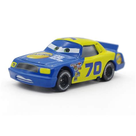 Disney Pixar Cars Lightning Mcqueen No70 Gasprin Diecast Metal Alloy