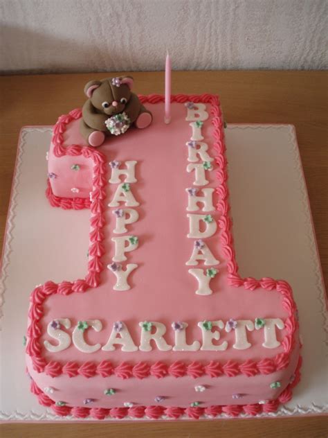 Number One Birthday Cake - CakeCentral.com