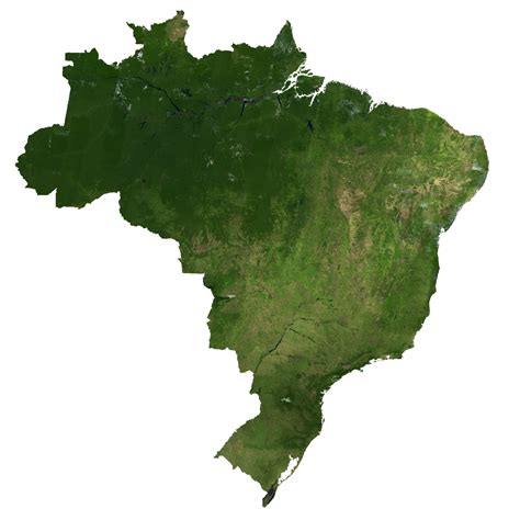 Map Of Brazil Cities And Roads Gis Geography