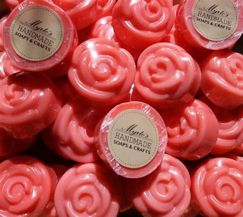 Small Soap Roses Rose Soap Soap Craft Handmade Soaps