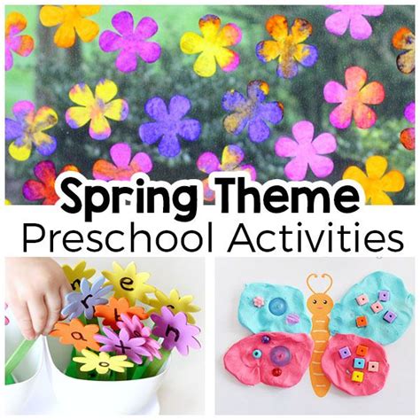 Spring Theme Activities For Preschool Spring Theme Preschool