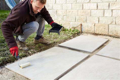 How To Lay Porcelain Tiles Outside Update Your Plot With This Step By Step Guide Gardeningetc
