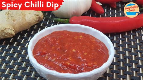 Easy Spicy Chilli Dipping Sauce Recipe Youtube