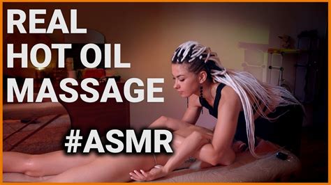 massage for insomnia treatment 💆🏻 deep relaxing with hot oil by rina real asmr massage youtube