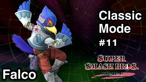 Super Smash Bros Melee 11 Falco Classic Mode Youtube