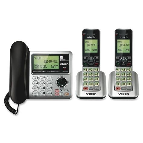 Vtech Cs6649 2 Dect 60 Expandable Cordedcordless Phone With Answeri