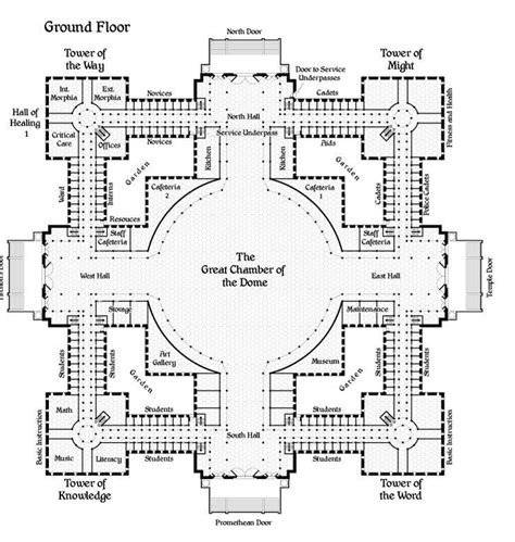 Maybe you would like to learn more about one of these? Floor Plan Prison Layout | Castle floor plan, Mansion ...