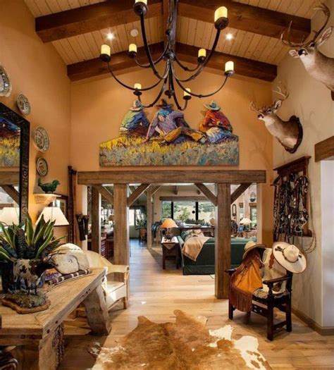 Western Ranch Home Style House Furniture Design Western