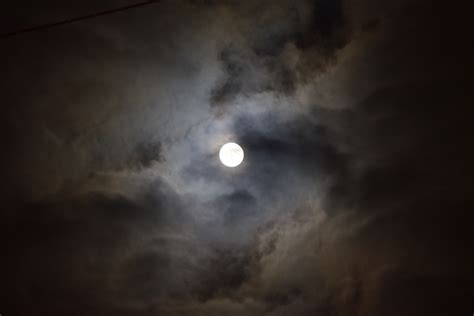 Free Images Cloud Night Atmosphere Dark Full Moon
