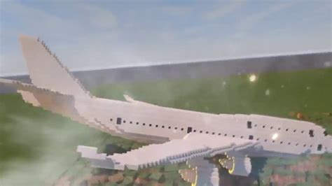 Minecraft Small Plane Crash
