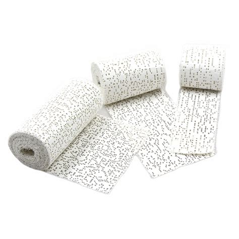 Navaris Plaster Cloth Rolls L Pack Of 10 Gauze Bandages For Body Casts Craft Projects