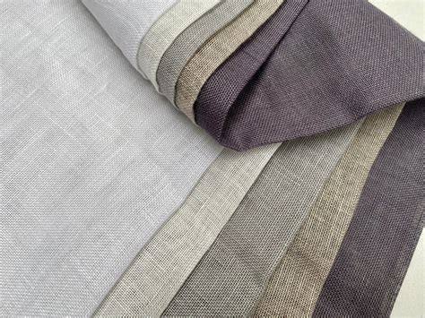 Extra Wide 100 Linen Fabric Soft Linen Material For Home Decor