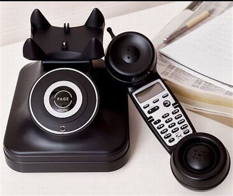 Old Fashion Cordless Phone Retro Phone