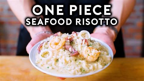 Sanjis Seafood Risotto From One Piece Anime With Alvin Youtube