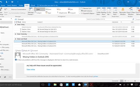 Outlook 2019 And Outlook 2016 Keyboard Shortcuts ‒ Defkey