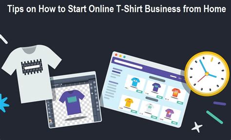 6 Tips On How To Start Online T Shirt Business From Home Step By Step