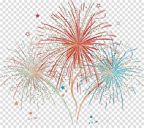Animated Transparent Background Fireworks Clipart Firework Clipart