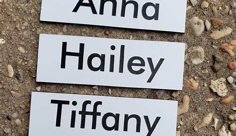 Personalized Engraved Employee Office Name Tags Name Badges w/ | Etsy