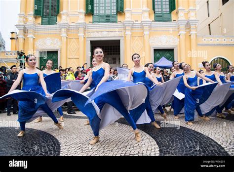 Performers Take Part In The Macao International Parade To Mark The 18th