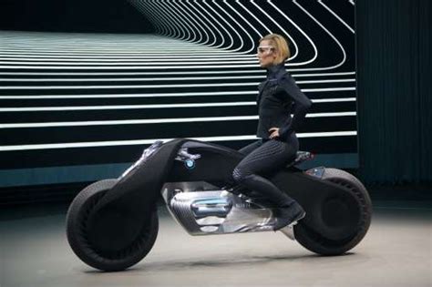 On the new bmw s 1000 rr they ride against strong competition. BMW presents its self-balancing motorcycle of the future