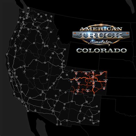 American Truck Sim Map Real Map Of Earth