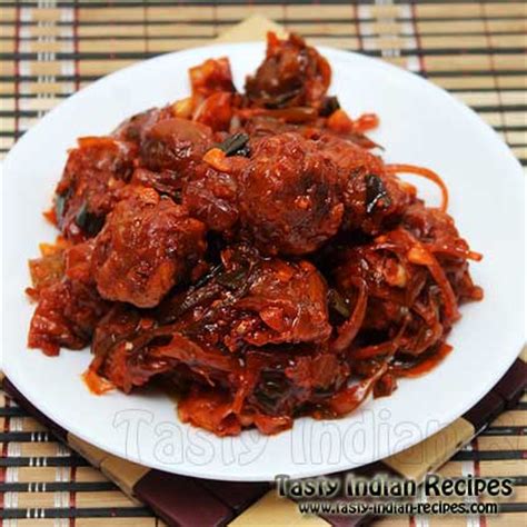 Schezwan Mushroom Dry Recipe - Tasty Indian Recipes