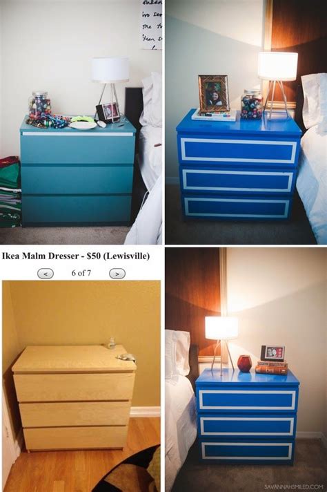 Welcome to our malm bedroom series. A Bright Blue Malm Dresser Makeover | Malm dresser ...