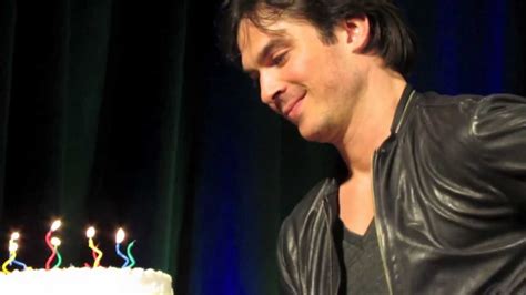 Singing Happy Birthday To Ian Somerhalder Orlando Florida Tvd