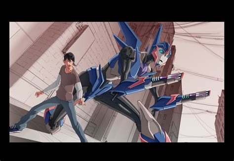 Jack And Arcee By Will Ruzicka Deviantart Com On DeviantART Transformers Artwork