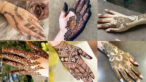Back Hand And Right Hand Mehndi Design Arabic Mehandi Designs For