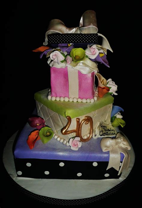 Maybe you would like to learn more about one of these? Baking with Roxana's Cakes: Gift Box Birthday Cake