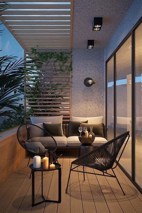 Small Modern Balcony Design