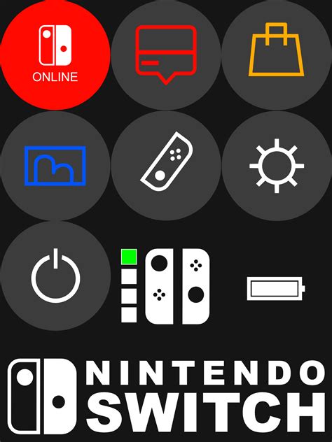 Artstation Nintendo Switch Icons
