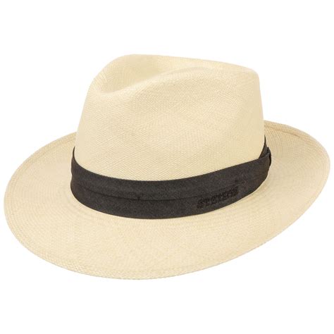 Sombrero Panama Braid Fedora By Stetson 14900