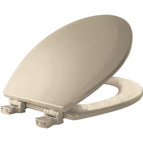 Bemis Lift Off Round Closed Front Toilet Seat In Almond 500ec 146 The