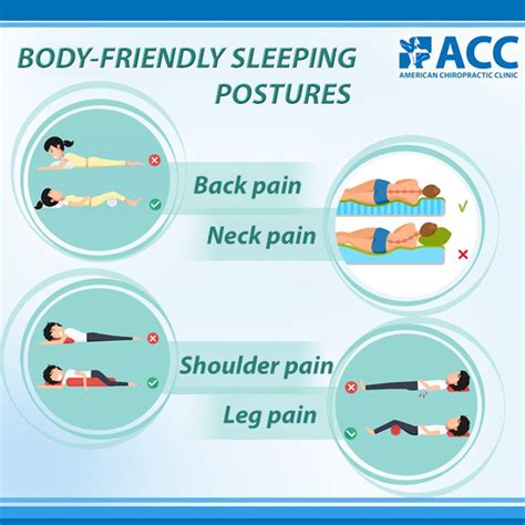 Opt for a thinner pillow; ACC English | Proper sleeping position - Relieve the pain ...