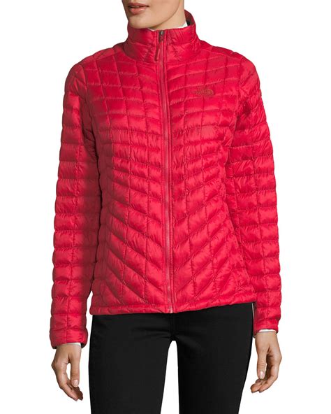 The North Face Thermoball Full Zip Jacket Red Neiman Marcus