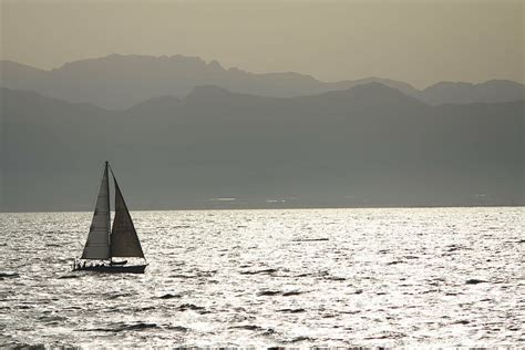 hd wallpaper sardinia sea sailboats sunset quiet nautical vessel water wallpaper flare