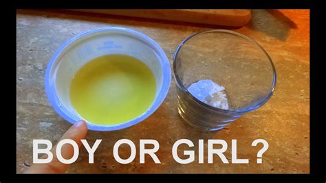 The Baking Soda Gender Test Youtube